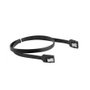 Lanberg CA-SASA-14CU-0050-BK Cable SATA III 50cm Negro
